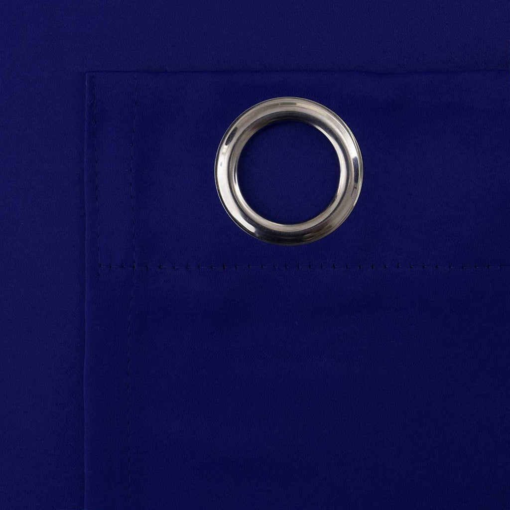 Plain Blackout Curtain - Blue
