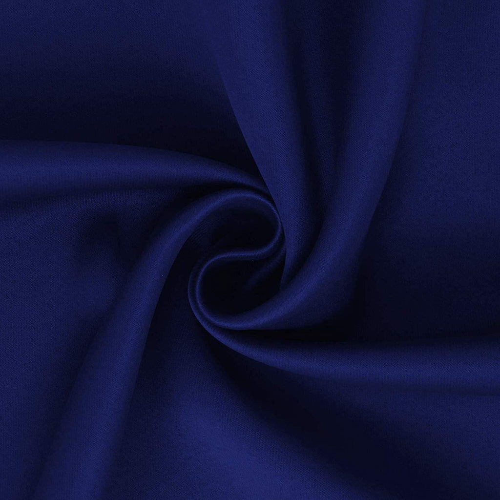 Plain Blackout Curtain - Blue