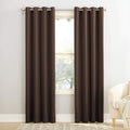 Plain Blackout Curtain - Coffee