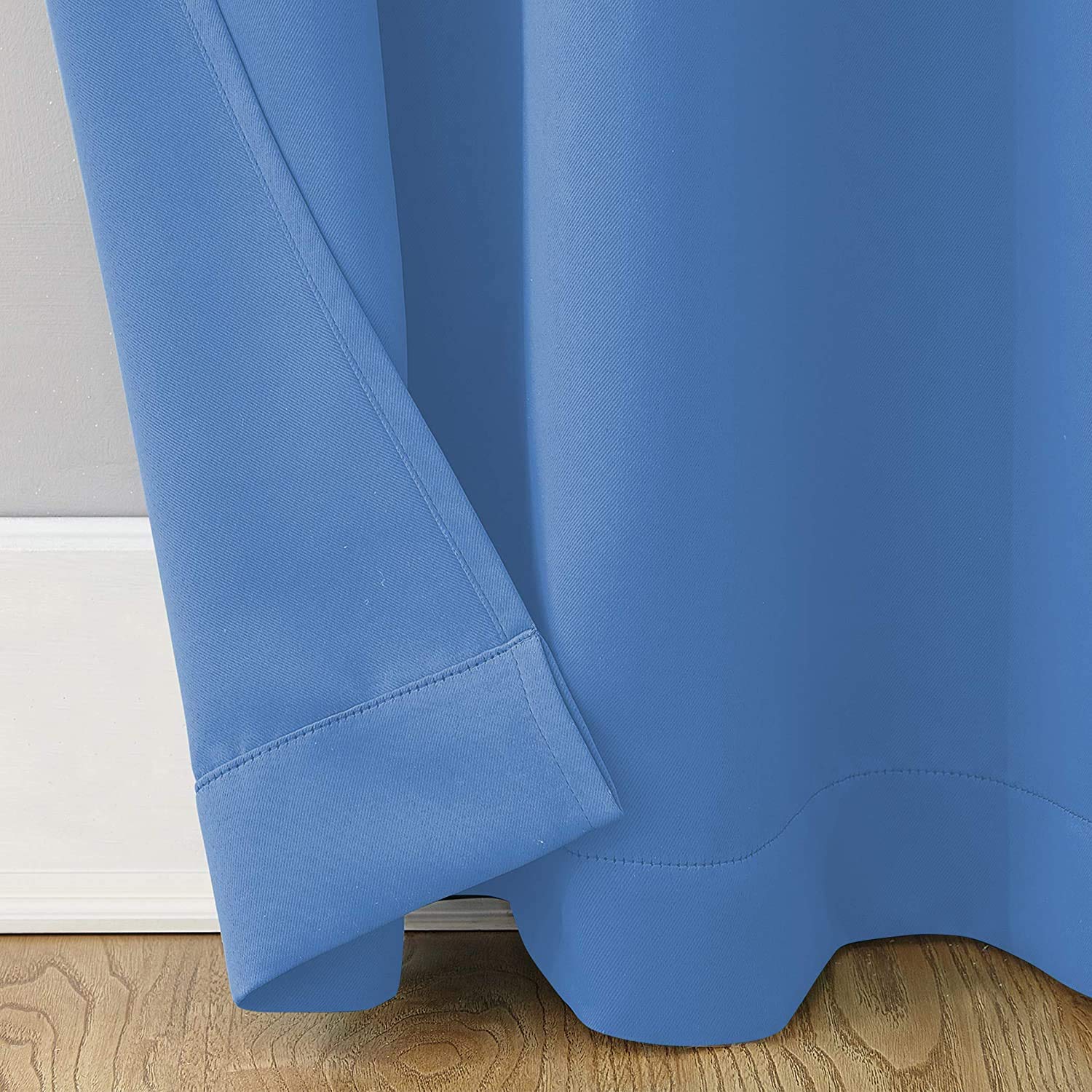 Plain Blackout Curtain - SkyBlue
